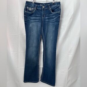 Ariya Women's Dark Blue Boot Cut Jeans